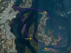Circumnavigate Macleay Island Map
