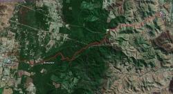Linville to Blackbutt Rail Trail Map