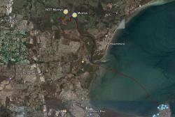 Scarborough to Caboolture River Map