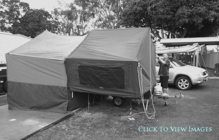 Camper at Donnybrook Caravan Park